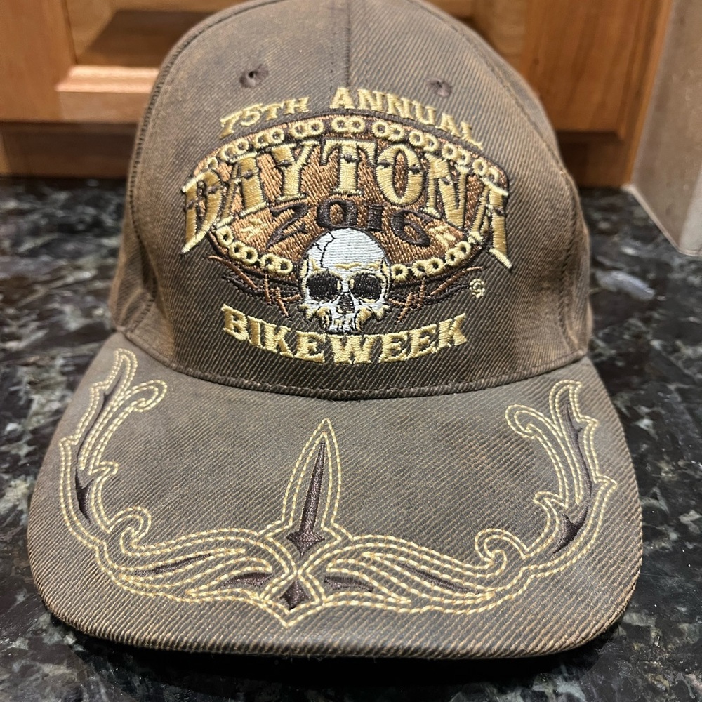 Daytona Bike Week Brown Cap